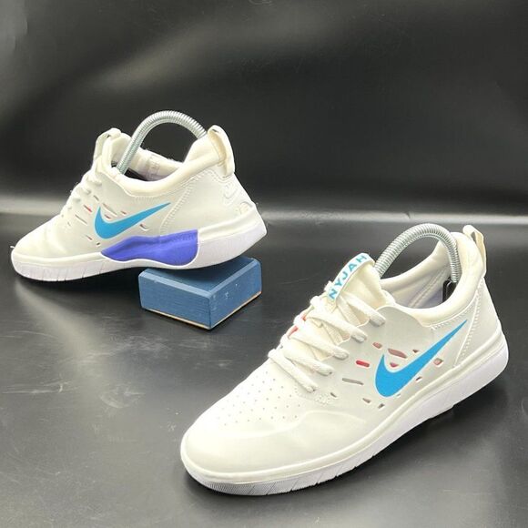 Nike SB Nyjah Free 'Blue Fury'  Skateboarding Shoes - Picture 4 of 9